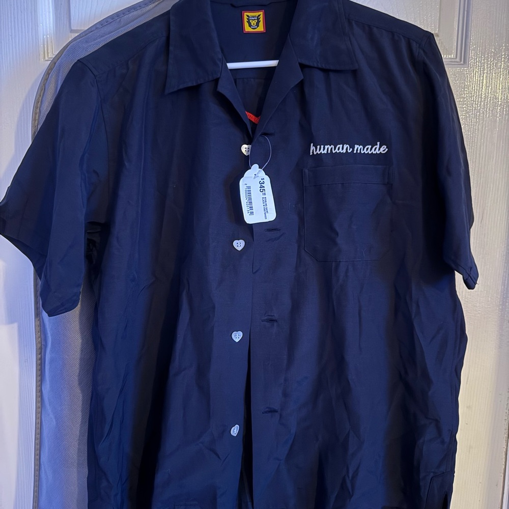 Human Made Black Bowling Men's Shirt